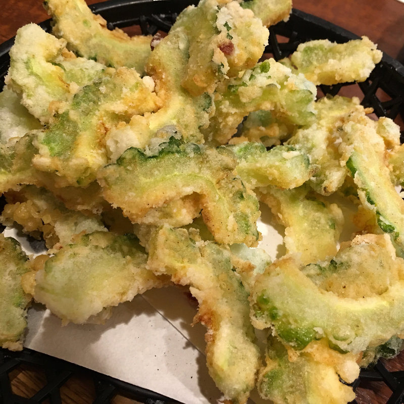 ゴーヤの唐揚げ(茄子美)