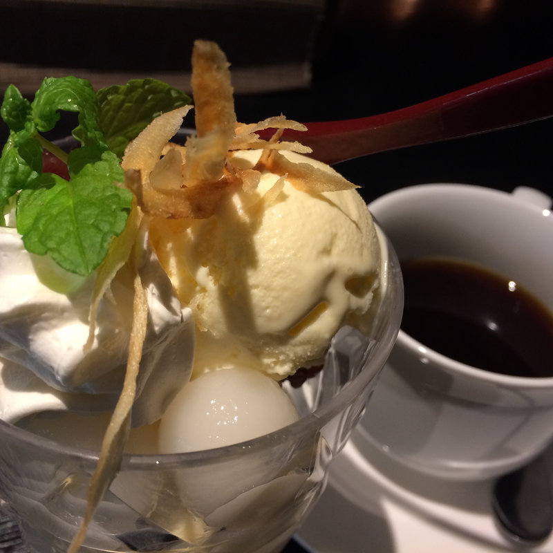 白玉ぜんざい(えりも亭)