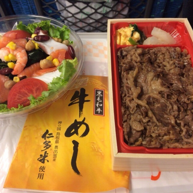 黒毛和牛牛めし(柿安牛めし 大丸東京店)