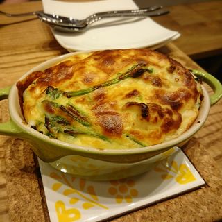 カキとホタテの卵スフレ(イタリアン食堂 FIGARO フィガロ)