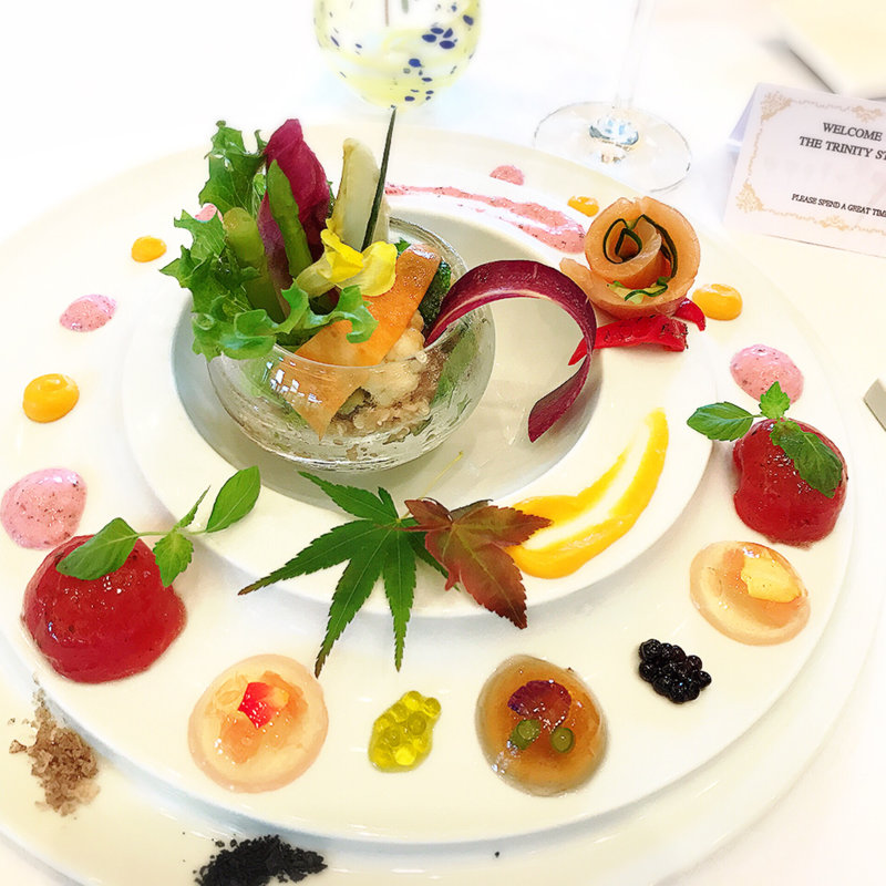 10種から選べるプティフル＋選べるメインなど全4品(京都アートグレイスウエディングヒルズ)