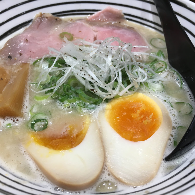 濃厚鶏白湯 塩らーめん(らーめん専門店 Dragon MAN)