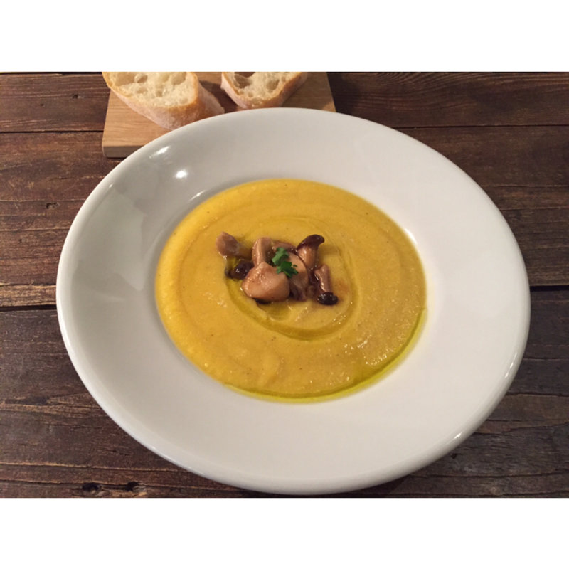 かぼちゃのポタージュ(食堂くしま)