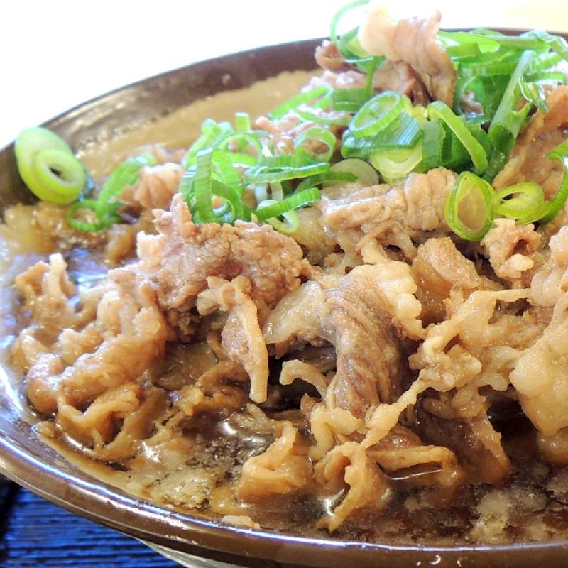 肉ぶっかけ冷(セルフうどん 天狗 )