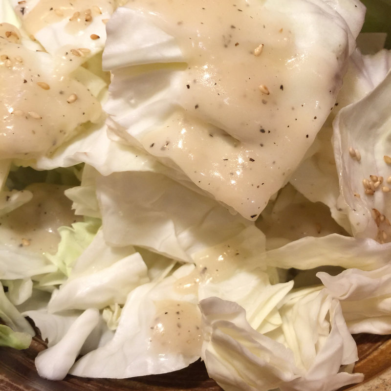 塩ダレキャベツ(肝料理専門店 肝屋 嘉正亭 みその)