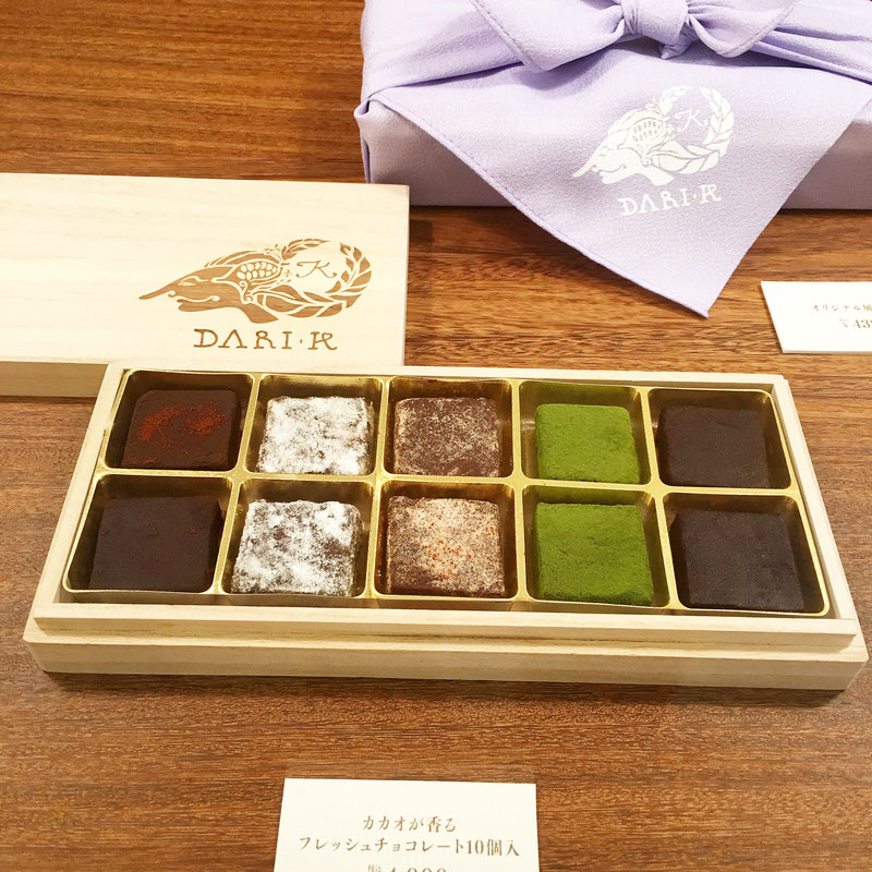 カカオが香るフレッシュチョコレート(ダリケー （Dari-K）)