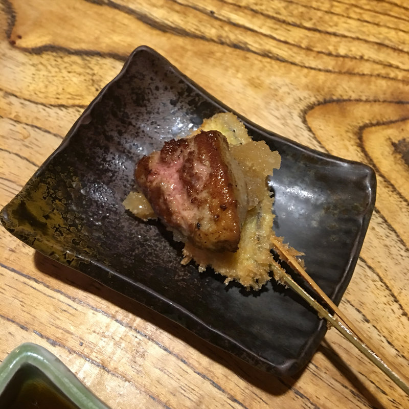フォアグラ(串揚げキッチンだん)