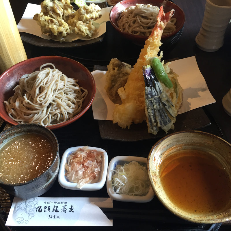 特大海老天蕎麦(九頭龍蕎麦 本店)