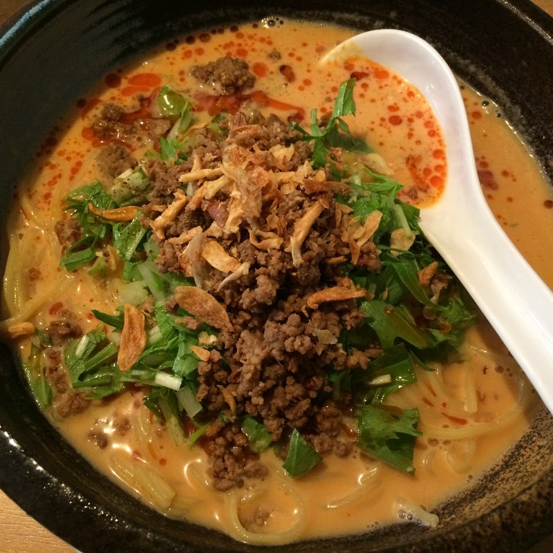 冷し担々麺（＋白飯）(星期菜 （セン・ケイ・ツァイ）)