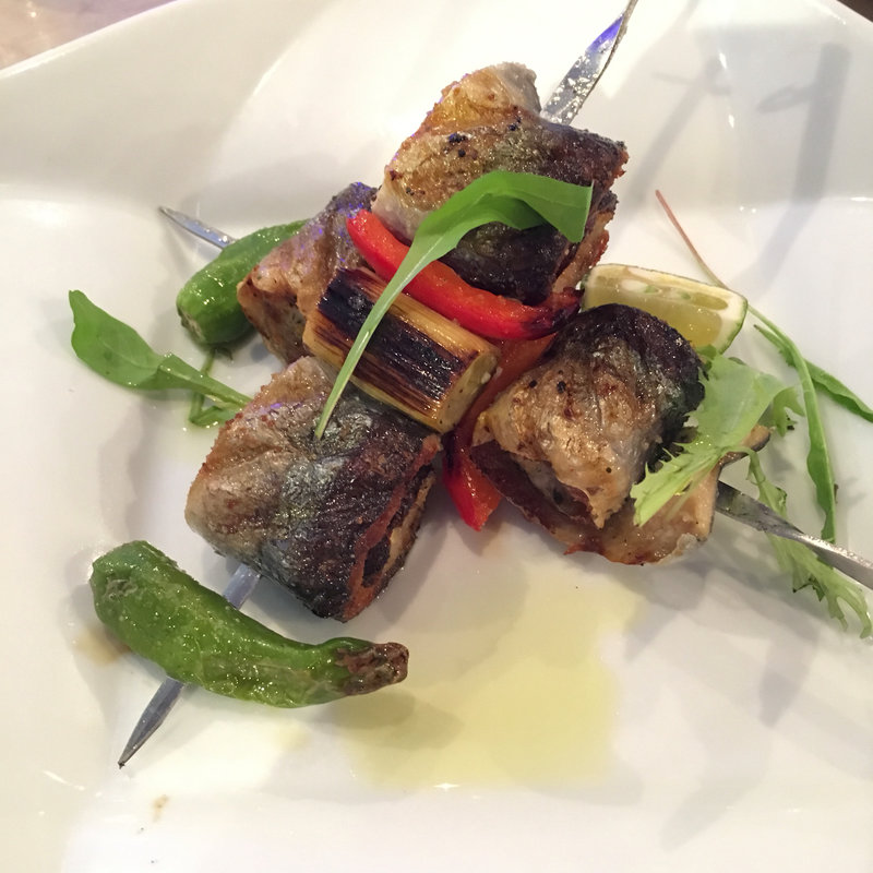 秋刀魚の串焼き(ティ.ティ.クッチーナ)