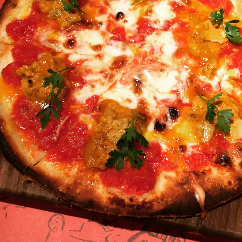 ウニ・マルゲリータ(イルキャンティ・ロッサ 神楽坂)