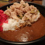 すたみなカレー肉増(伝説のすた丼屋 明大前店)