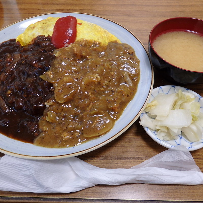 三色ライス(洋食 一新亭(イッシンテイ))