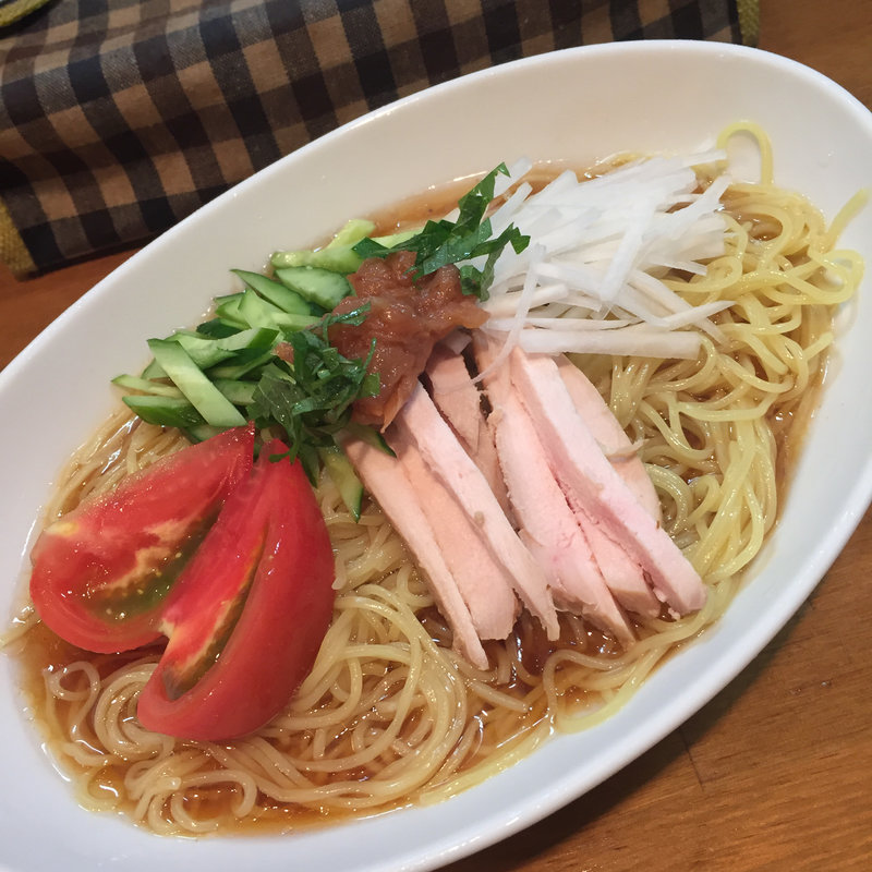 梅酢の冷やし中華(限定)(ゆきち )