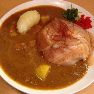 とろ肉ライスカレー(とろ肉つけ麺 魚とん)