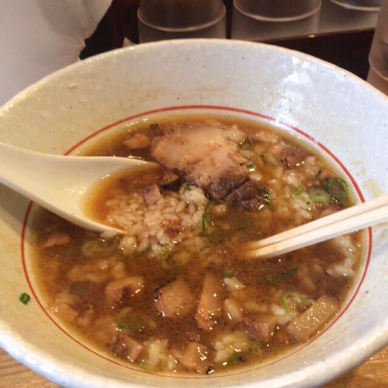 〆のチャーシューご飯(らーめん専門 和海 （なごみ）)