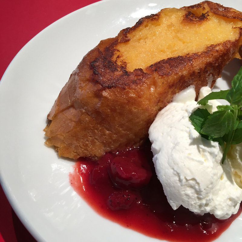 フレンチトースト・ラズベリー(Chocolate Bar TOKYO （チョコレートバートウキョウ）)