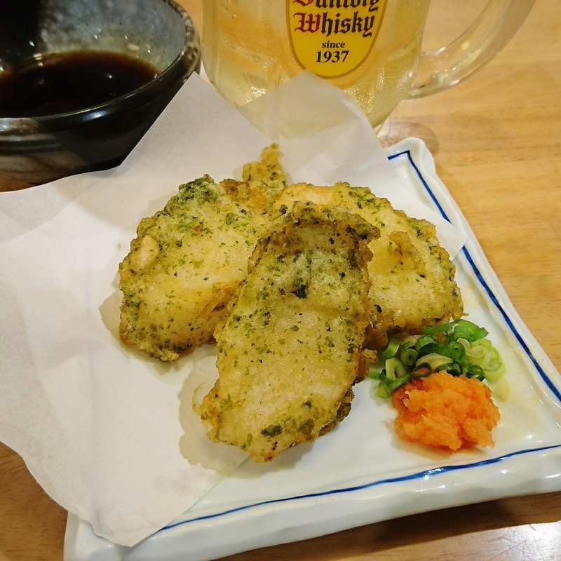 山芋の磯辺揚げ(ウエスト 平尾店(生そば·うどん))