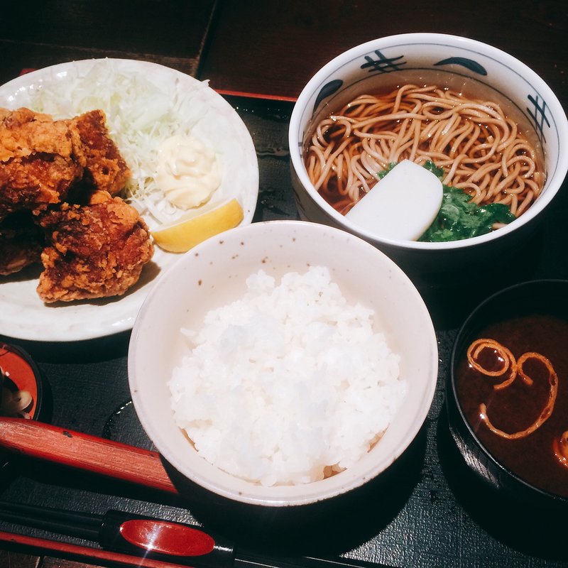 唐揚げ定食(真希 渋谷店)
