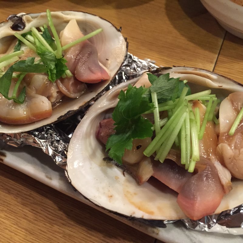 貝焼き(魚金２号店)