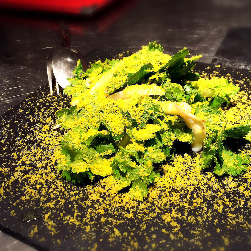 イカパクチーからすみがけ(イタリアンバル・マルテ （marte）)