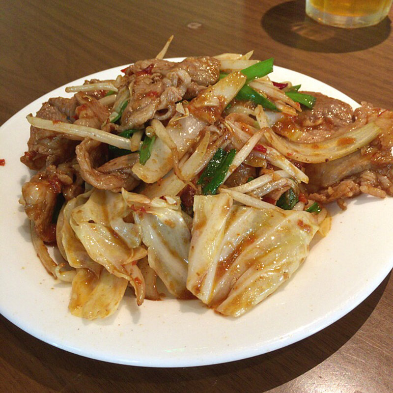 ラム肉のクミンフェンネル炒め(チャオバンブー)