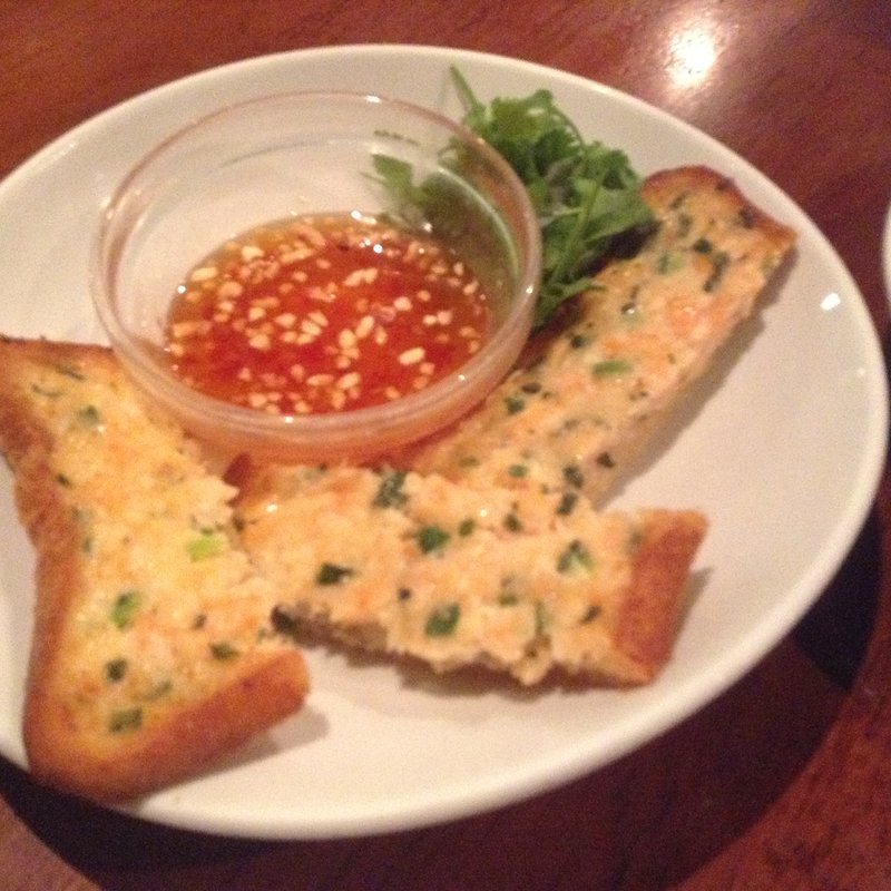 タイエビトースト(モンスーンカフェ 茶屋町)