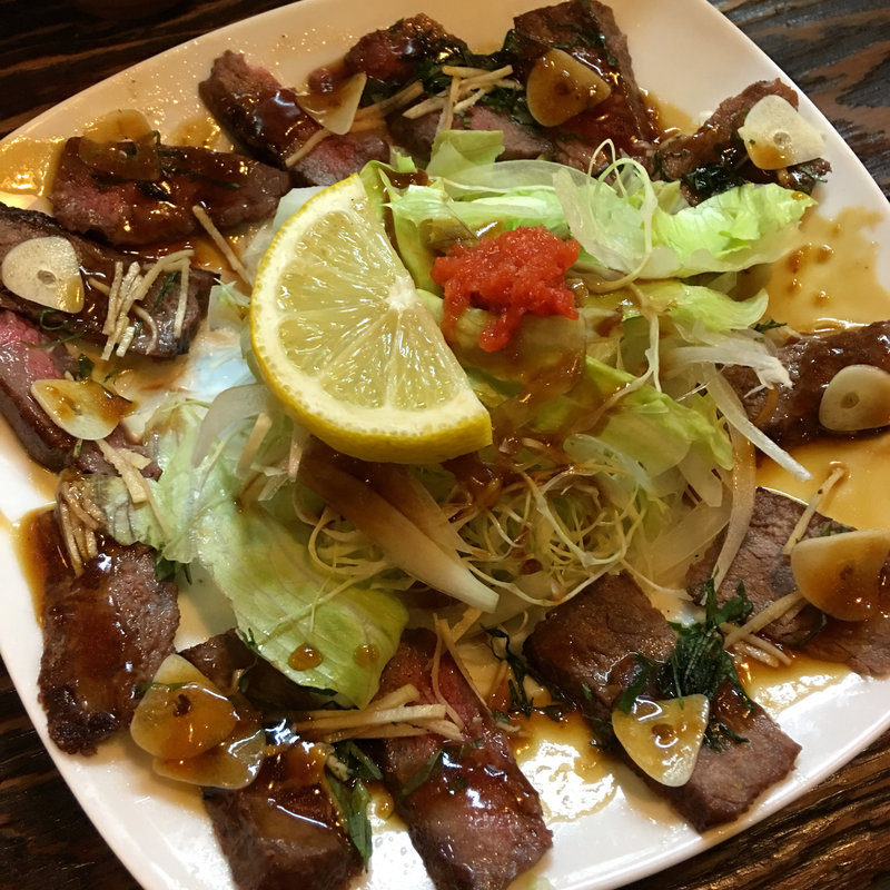 和牛タタキ(万惣)