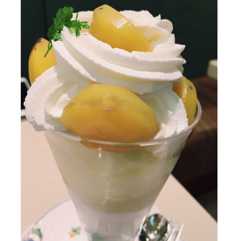 マロンパフェ(銀座千疋屋)
