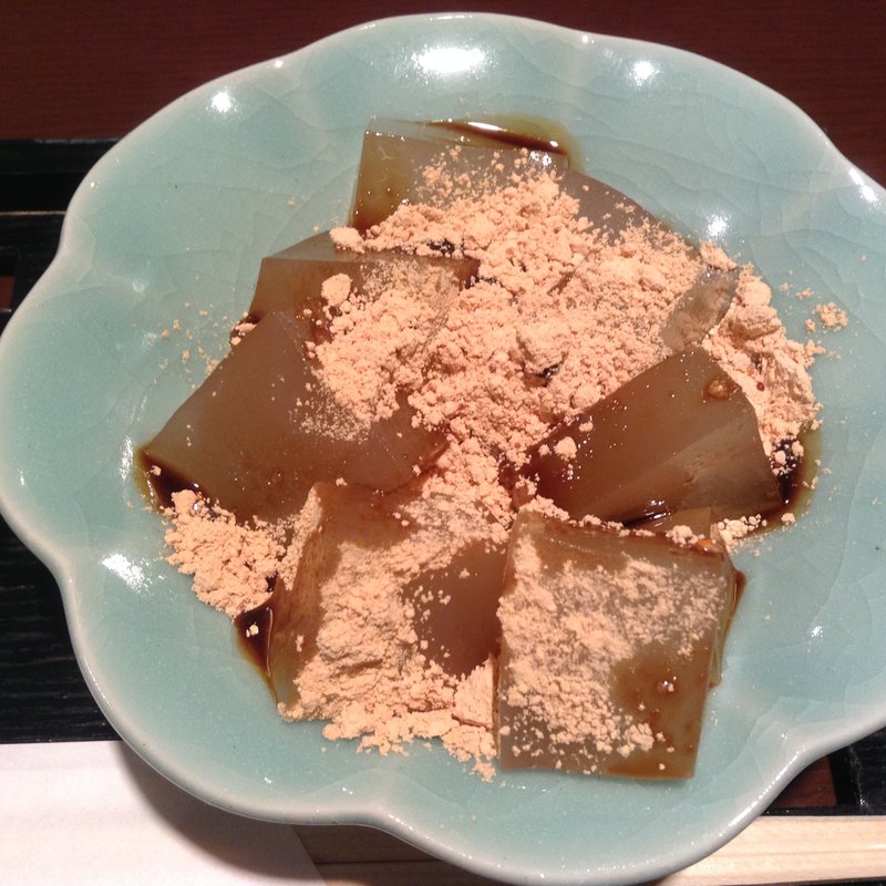 わらびもち(千鳥屋宗家 堂島店)