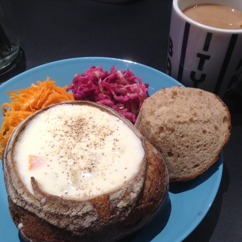 クリームチャウダー(THE CITY BAKERY 東急プラザ銀座)