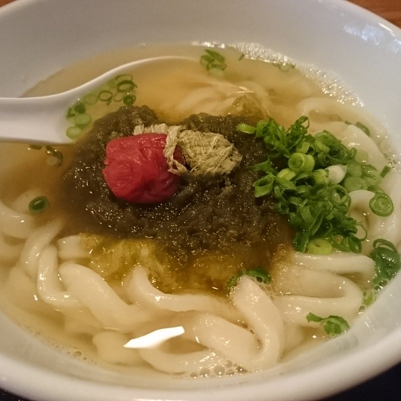 梅とろろ昆布 うどん(侍．うどん)