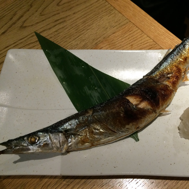 新サンマ(銀政 銀座数寄屋橋総本店 )