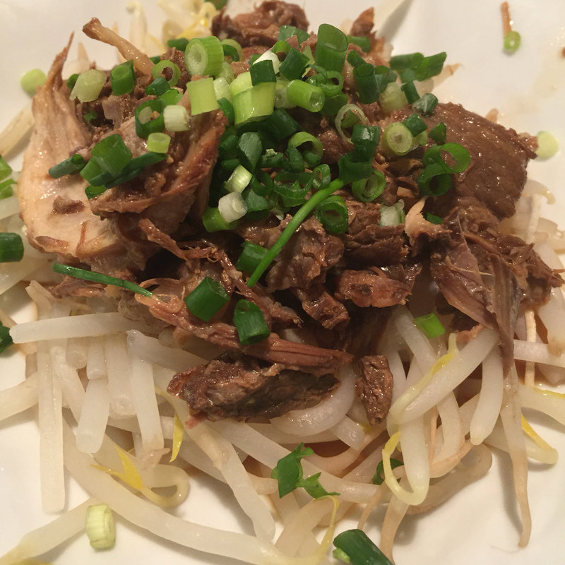 ゆで焼豚 ポン酢(唐そば)