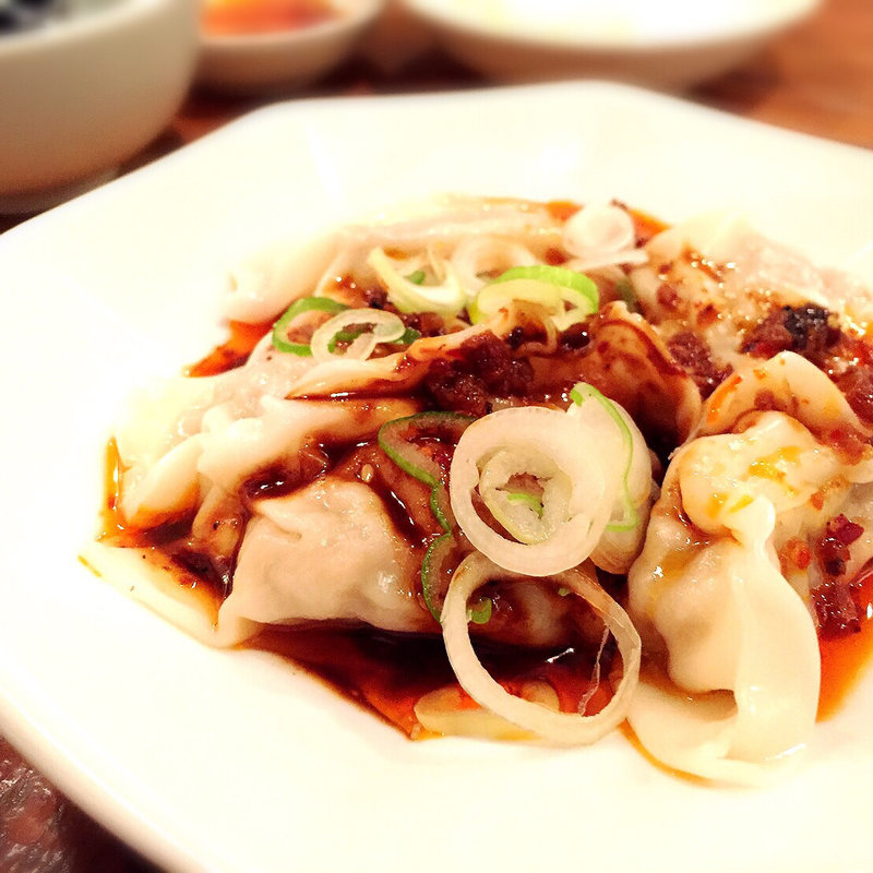 担々餃子(蒼龍唐玉堂 六本木店)