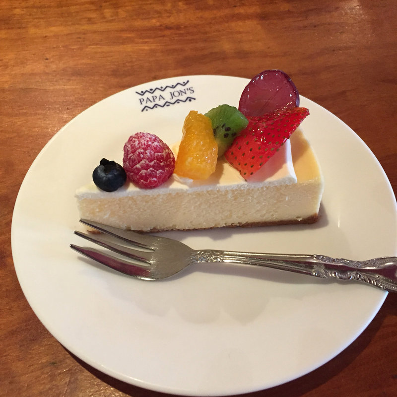 フルーツチーズケーキ(パパジョンズ 本店 （PAPAJon's）)
