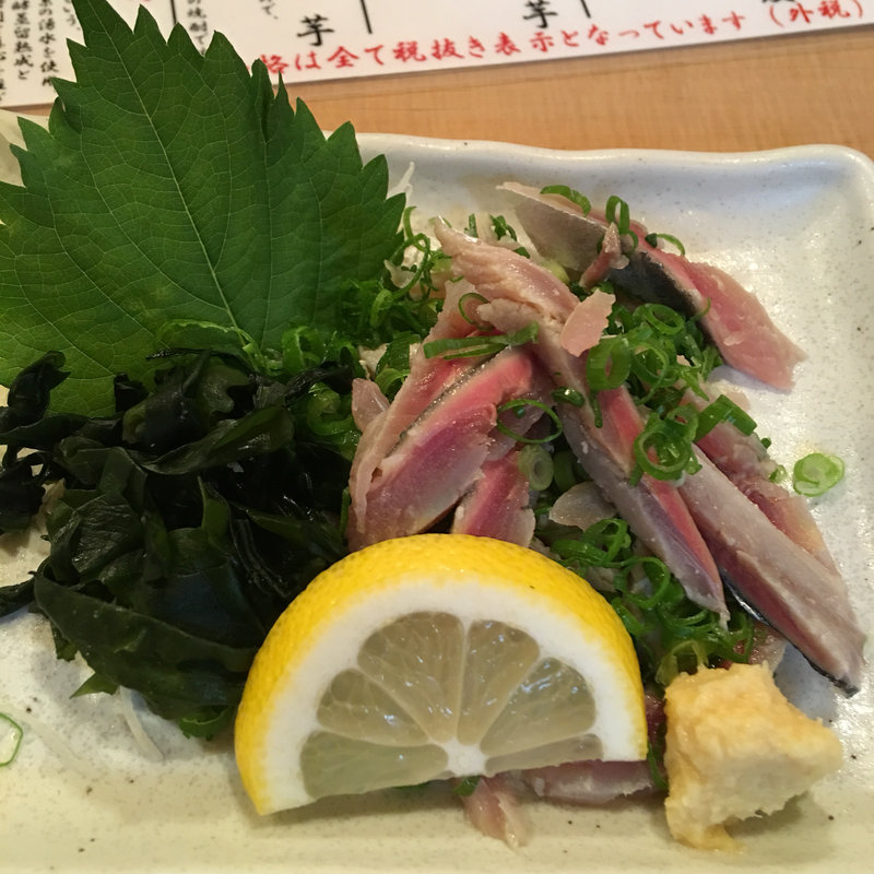 さんまタタキ(縄寿司 （なわすし）)