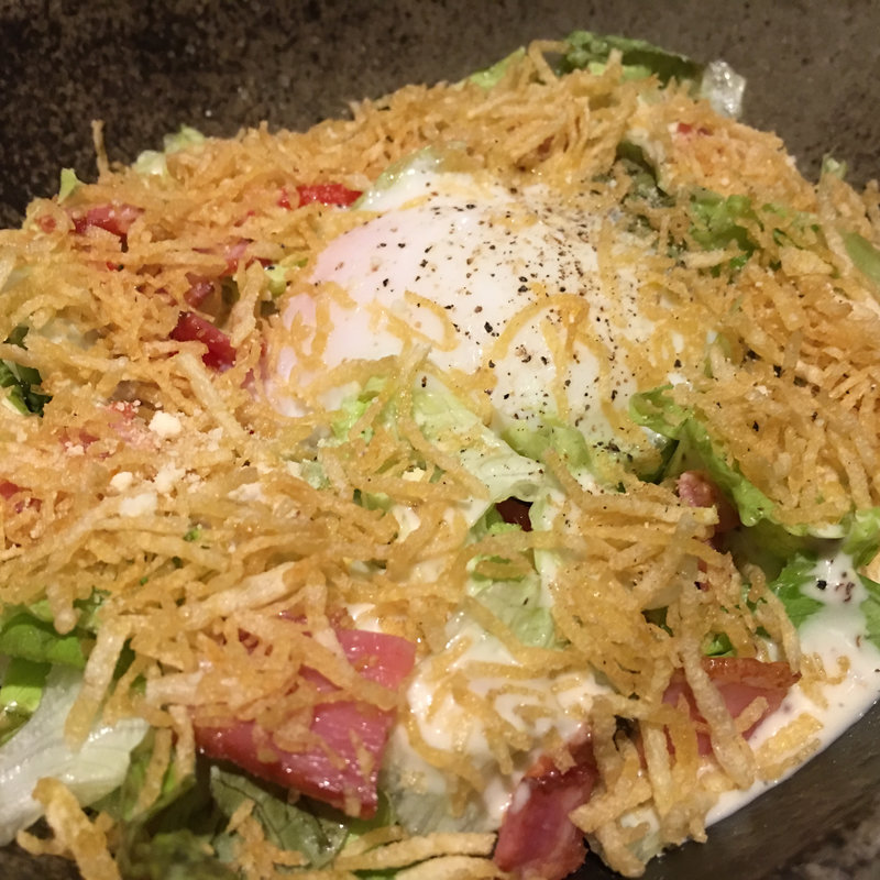 温玉のせシーザーサラダ(雄屋 わさび)