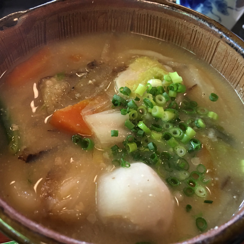 だんご汁(甘味茶屋 （あまみじゃや）)