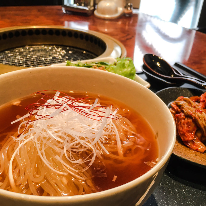 冷麺セット(炙りや秀苑 福岡本店 )