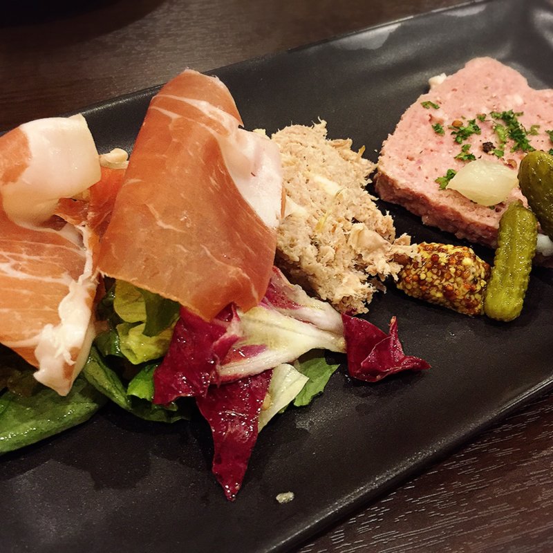 シャルキュトリー盛り合わせ(レフレールトキカワ（旧店名仏蘭西料理ときかわ）)