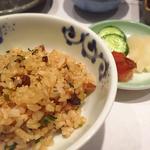 ガーリックライス(椀物、香の物)(鉄板焼 銀杏(ホテル日航福岡))