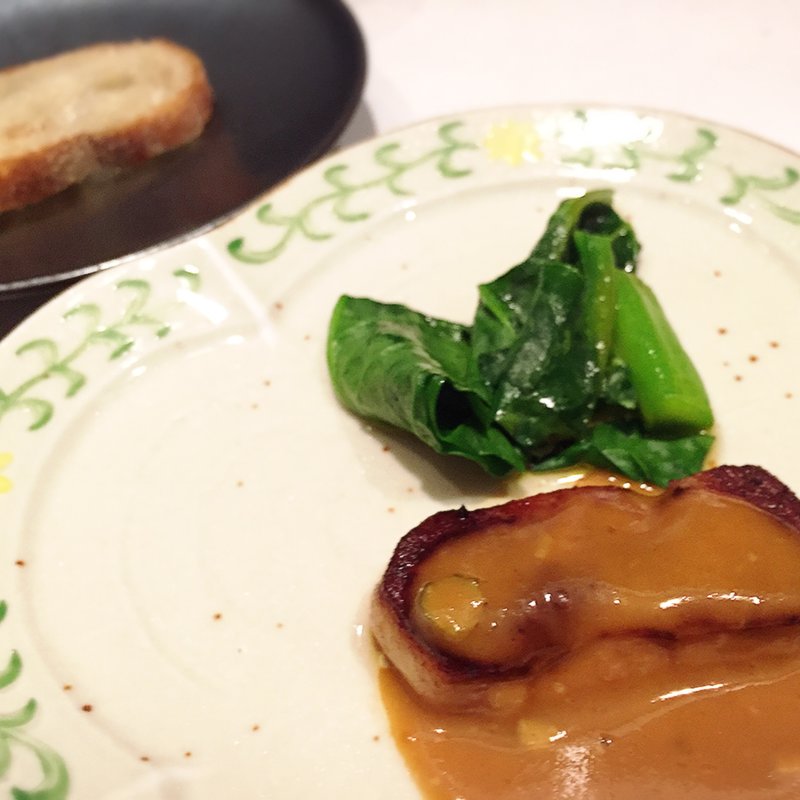 フォアグラ(鉄板焼 銀杏(ホテル日航福岡))