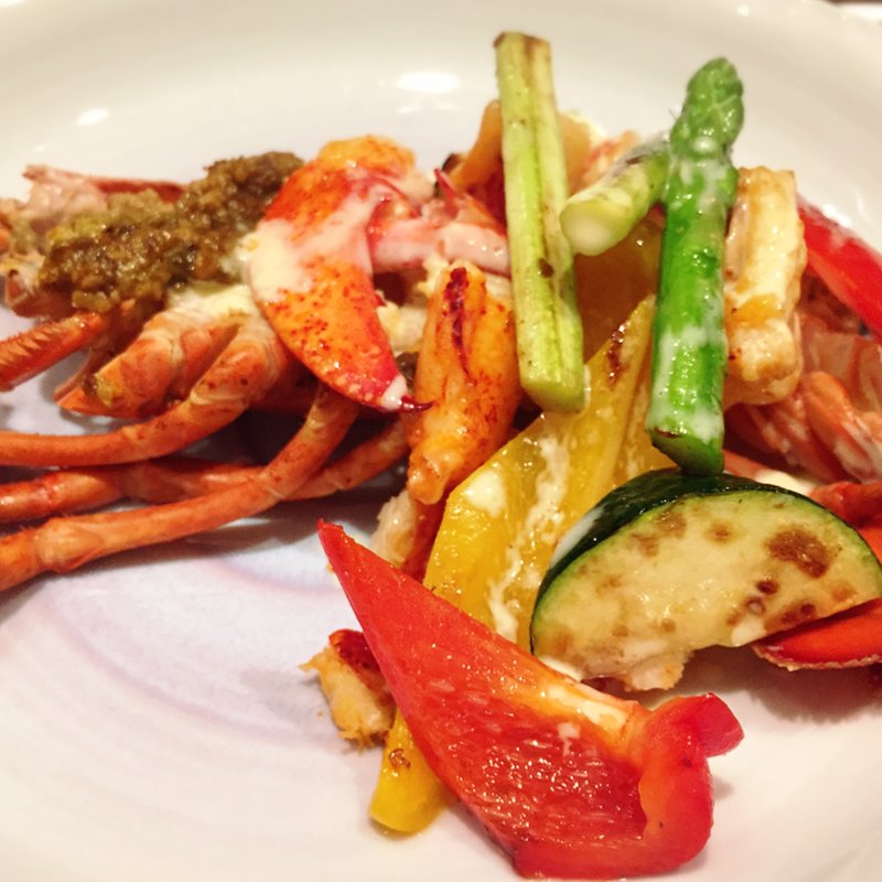 オマール海老(鉄板焼 銀杏(ホテル日航福岡))