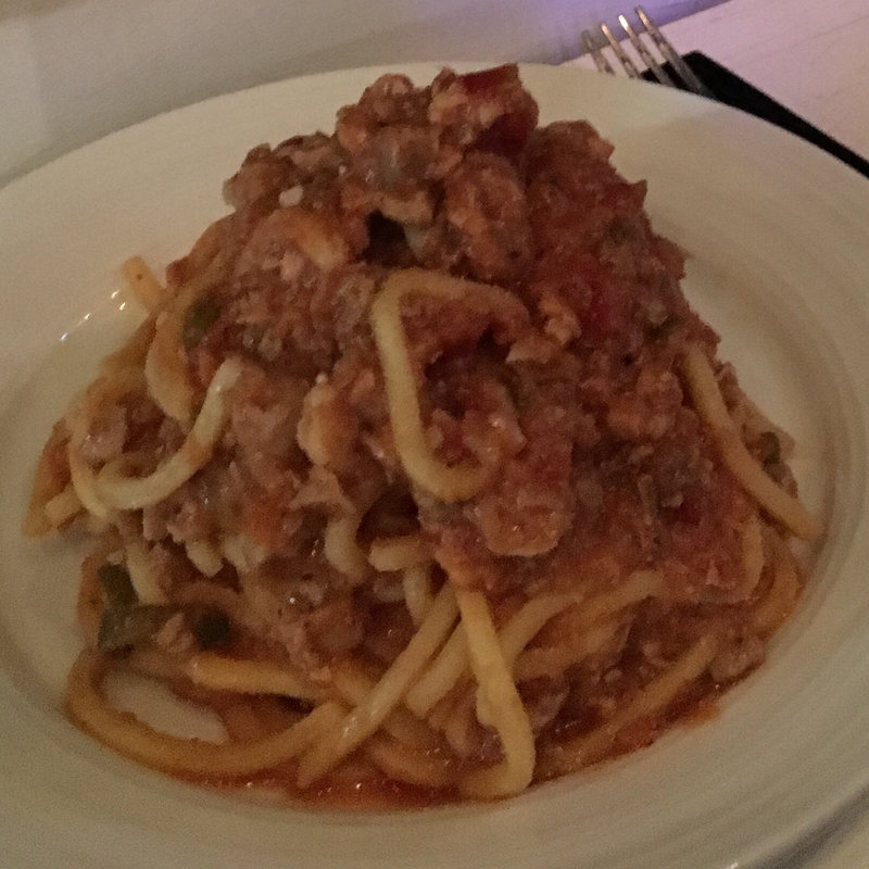 〆のパスタ -マグトマ-(トヨミフィッシャーズテラス- とよてら （Toyomi Fisheries Terrace - とよてら）)