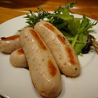 みつせ鶏ソーセージ(鉄板ビストラ 薬院店)