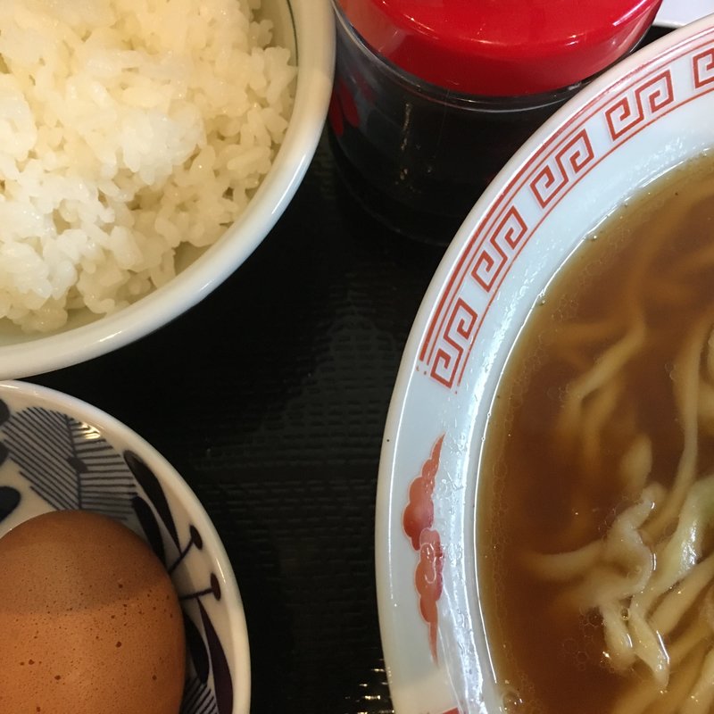 らーめんと卵がけご飯(松屋製麺所 )