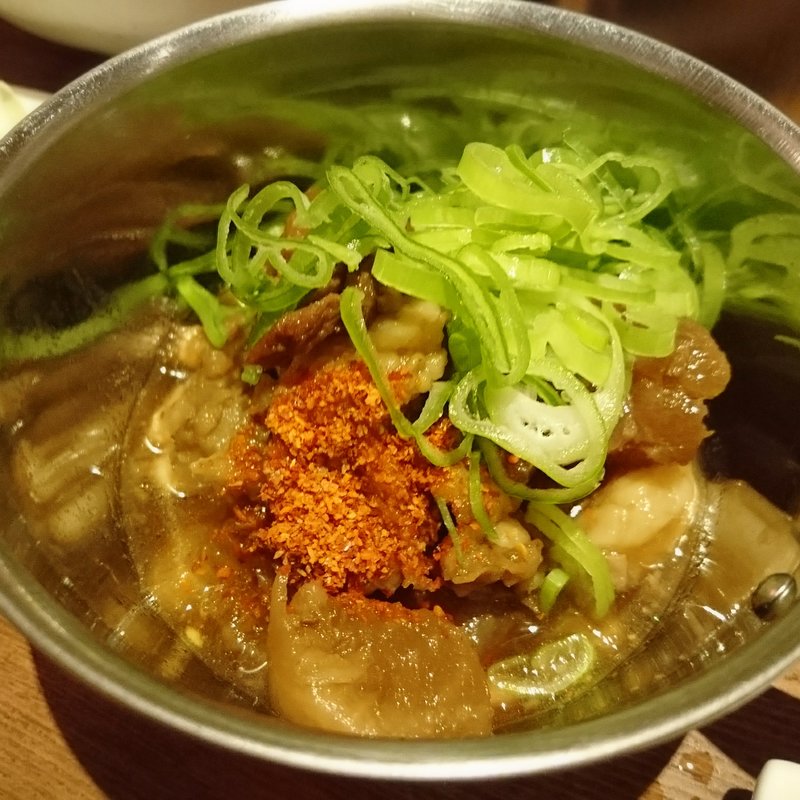 牛すじ煮込み(串かつ居酒屋 ギンザラ 平尾店)