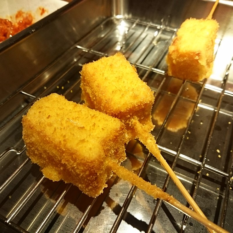 串かつ 玉子焼き (1本)(串かつ居酒屋 ギンザラ 平尾店)