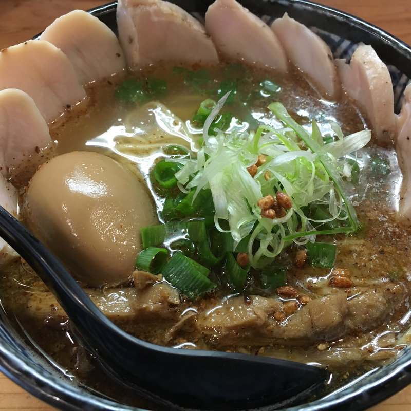 にぼしおらーめん(極麺 青二犀 （ゴクメン アオニサイ）)